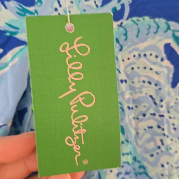 NEW Lily Pulitzer Palazzo Wide Leg Printed Pants Size XS 100% Rayon - Picture 3 of 7